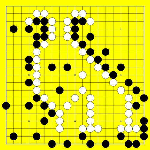 圍棋十二生肖趣味征子圖