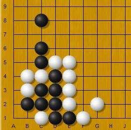 圍棋學一學 注意角部特殊性