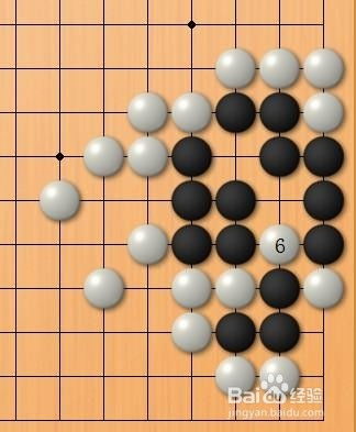 圍棋死活題練習 第三題拆解