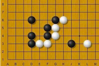 圍棋經典實戰趣題 露出破綻