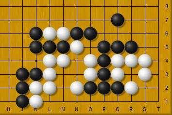 圍棋常用死活訓練 抓住殺棋的機會